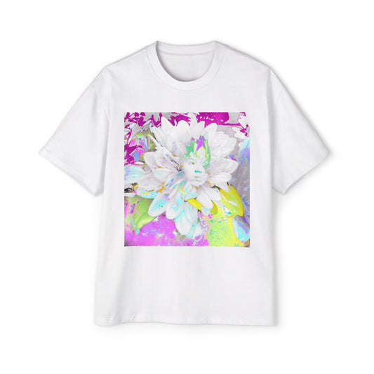 Flower Starlight Oversized Tee by Ethereal Hibiscus